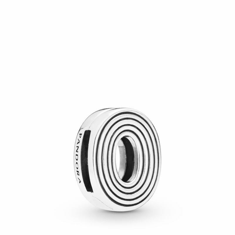 Pandora Reflexions™ Letter O Clip Charm Ireland - Sterling Silver/Silicone - 524739POC